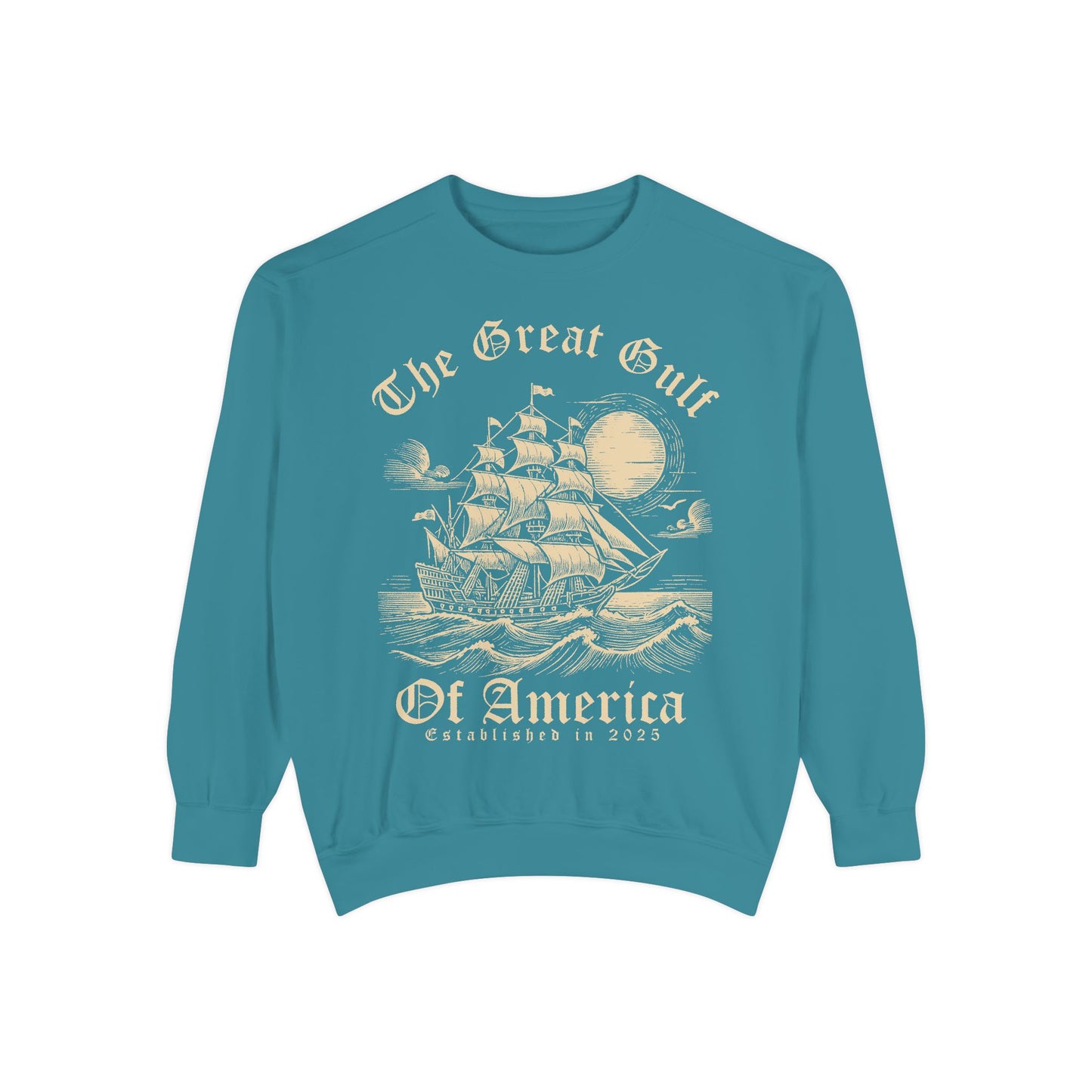 Vintage Maritime Sweatshirt - The Great Gulf of America