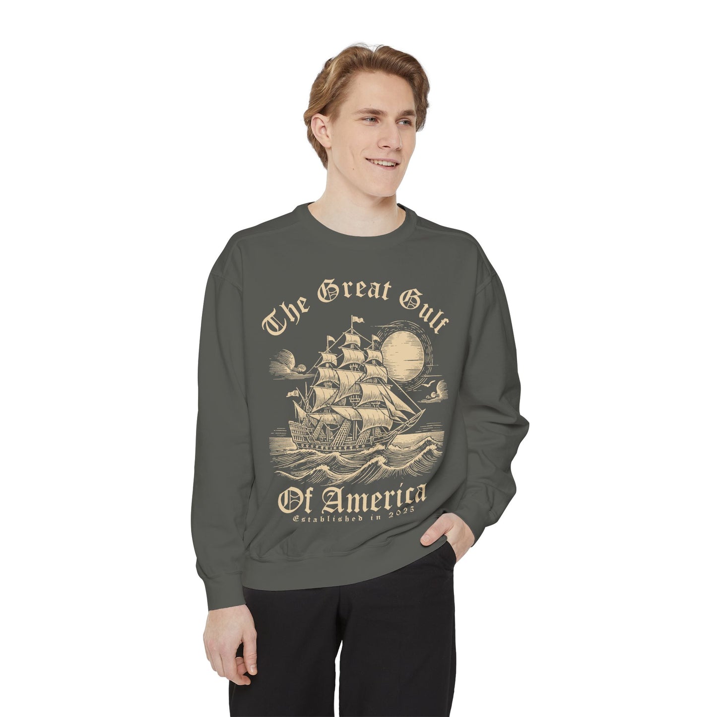 Vintage Maritime Sweatshirt - The Great Gulf of America