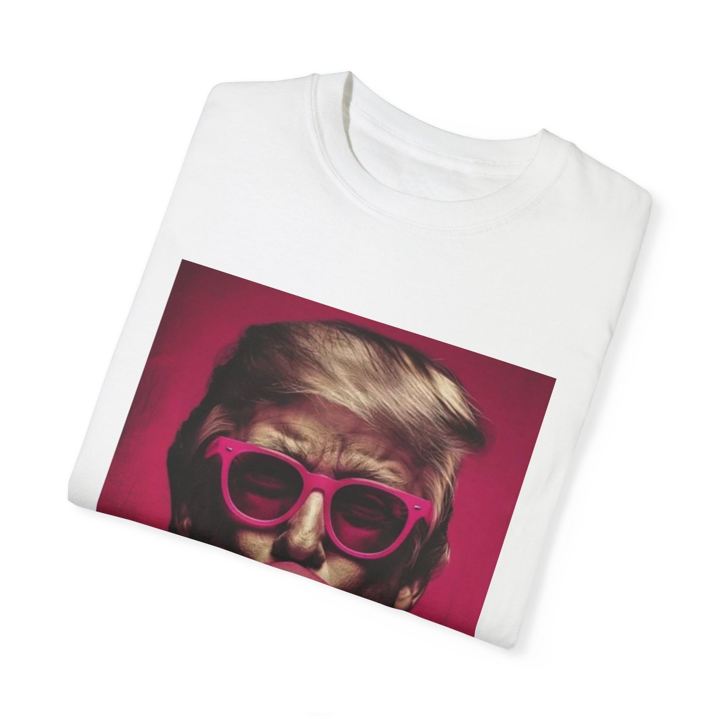 Bold Pop Art Unisex T-Shirt - Donald Trump Bubble Gum