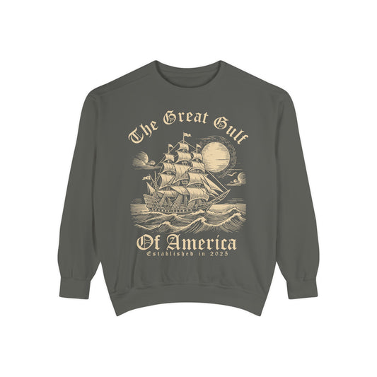 Vintage Maritime Sweatshirt - The Great Gulf of America